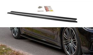 Side Skirts Diffusers BMW 5 G30/ G31 M-Pack / ABS Black / Molet