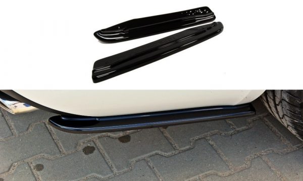 lmr Rear Side Splitters Skoda Octavia Iii Rs Preface/Facelift / Gloss Black