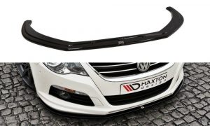 Front Splitter Vw Passat Cc R36 Rline (Preface) / ABS Black / Molet