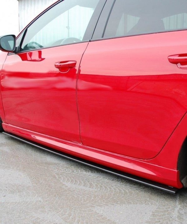 lmr Side Skirts Diffusers Vw Golf Vi Gti 35Th / R20 / Carbon Look