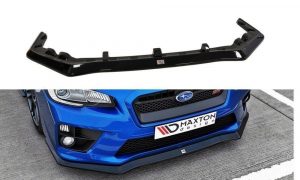 Front Splitter V.1 Subaru Wrx Sti / ABS Svart Struktur