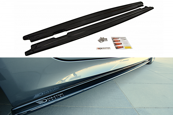 lmr Side Skirts Diffusers BMW 5 E60/61 M-Pack / Gloss Black