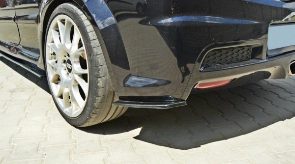 lmr Rear Side Splitters Opel Astra H (For Opc / Vxr) / ABS Black / Molet