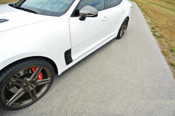 lmr Side Skirts Diffusers Kia Stinger Gt / ABS Black / Molet