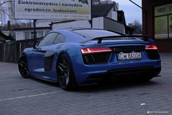 lmr Side Skirts Diffusers Audi R8 Ii / Carbon Look