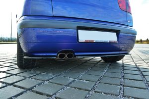 Bakre Sidosplitters Seat Ibiza Mk2 Facelift Cupra / Blanksvart