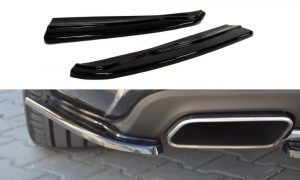 Rear Side Splitters Mercedes Cls C218 Amg Line / ABS Black / Molet