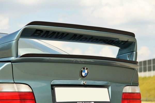 lmr Upper Spoiler Cap BMW M3 E36 Gts / ABS Svart Struktur