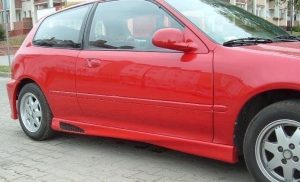 Side Skirts 1 Civic V Hb / Not Primed