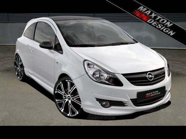 lmr Front Bumper Spoiler Opel Corsa D (Preface) /