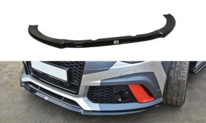 Front Splitter V.2 Audi Rs6 C7 / ABS Black / Molet