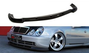 Front Splitter Mercedes Clk W208 (For W208 Amg) / Carbon Look