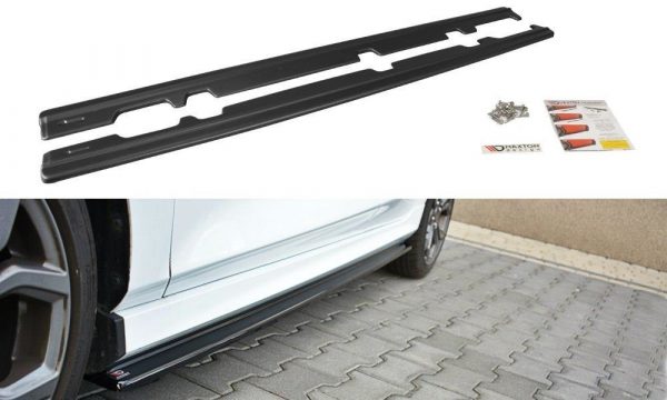 lmr Side Skirts Diffusers Ford Fiesta Mk8 ST / ST-Line / ABS Black / Molet