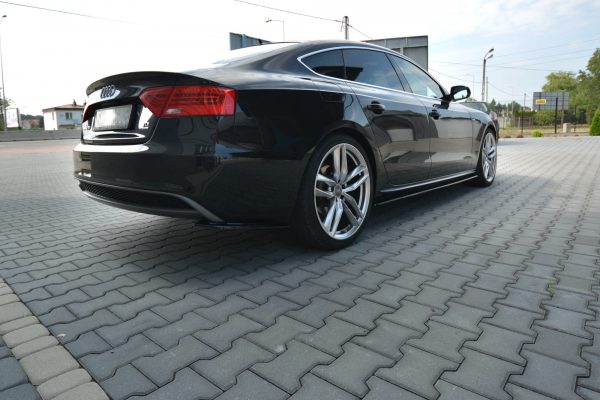 lmr Side Skirts Diffusers Audi A5 Sportback S-Line Mk1 Facelift (8T) / Carbon Look