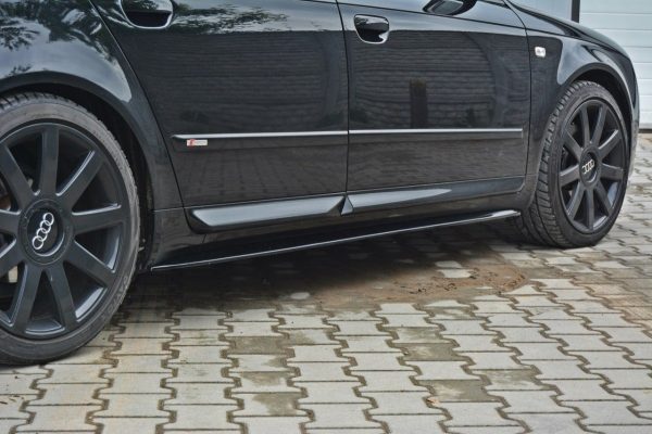 lmr Sidokjolar Diffusers Audi S4 B6 / ABS Svart Struktur