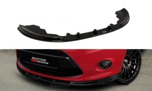 Front Splitter Ford Fiesta Mk7 Standard / ABS Black / Molet