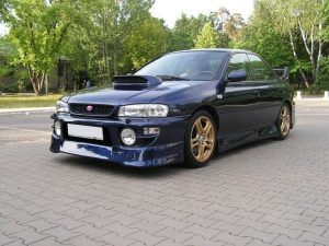 Främre Stötfångare Spoiler J-Spec Subaru Impreza Mk1 (1993-1996 Gt / Wrx / Sti) / Utan Primer