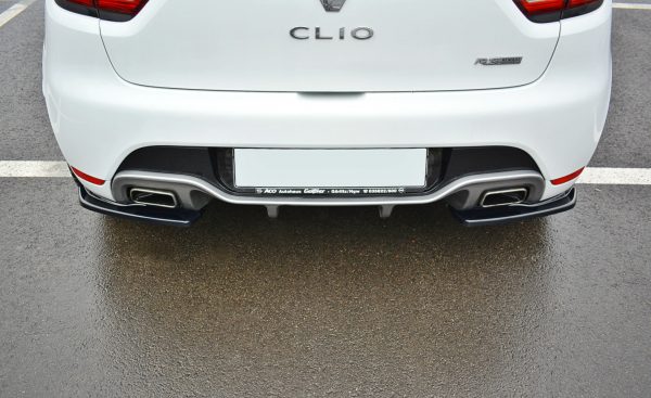 lmr Rear Side Splitters Renault Clio Mk4 Rs   / Gloss