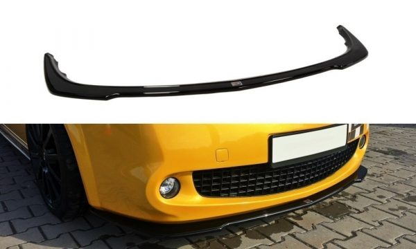 lmr Front Splitter Renault Megane Ii Rs (Facelift) / ABS Svart Struktur