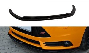 Front Splitter V.2 Ford Focus Mk3 St Preface Model / ABS Svart Struktur