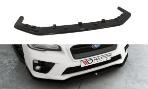 Front Splitter V.2 Subaru Wrx Sti / ABS Svart Struktur