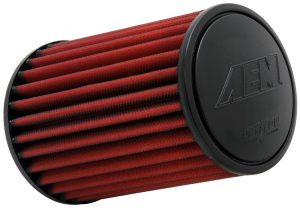 3.0” (76mm) AEM Dry Flow air filter – 206mm