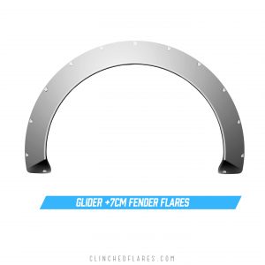 Clinched Glider 7cm fender flare