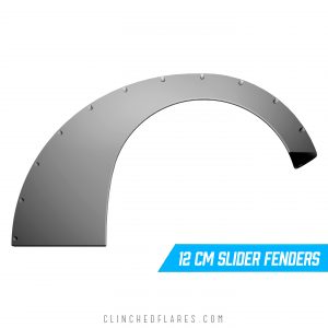 Clinched Slider 12cm fender flare