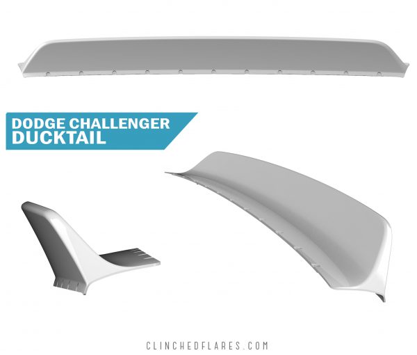 lmr Clinched Dodge Challenger Ducktail Trunk Spoiler