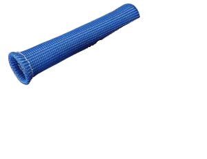 Värmeskydd Tändstift / Tändkabel / Tändhatt 150mm – Blå Titanium