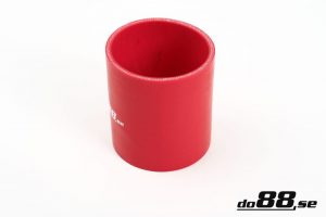 Silikonslang Röd Koppling 3,125” (80mm)