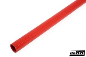 Silikonslang Röd Flexibel slät 1,375” (35mm)