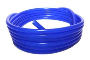 Vacuum hose, blue 4mm