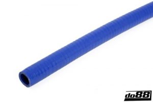 Silikonslang Blå Flexibel slät 1,125” (28mm)