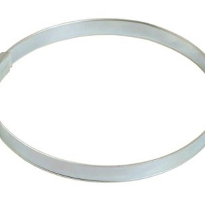 lmr Vibrant 3" Round Stainless Steel Tip (Single Wall, Angle Cut) - 2.5" inlet, 18" Long