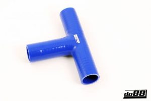 Silikonslang Blå T 1,25” (32mm)