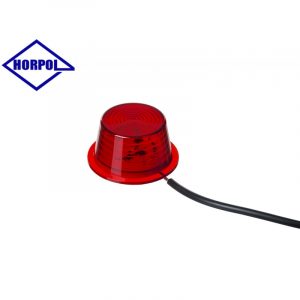 HORPOL Optimal LED Breddmarkeringsljus Ø71mm (Rött ljus)