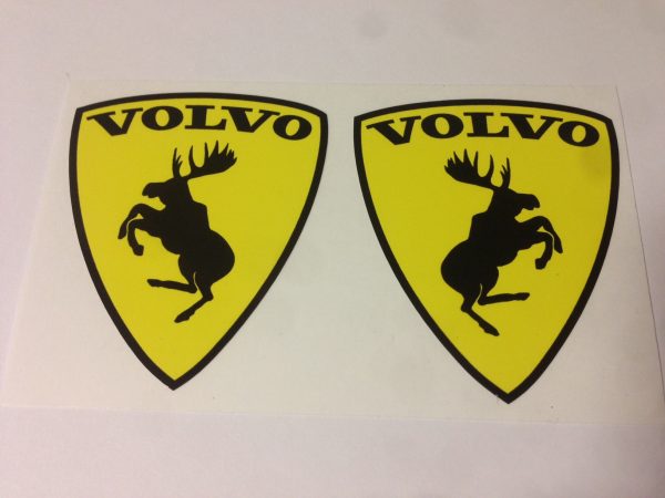 lmr Moose sticker - Yellow / Black