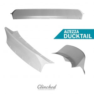 Clinched Lexus IS200/300 Ducktail Trunk Spoiler