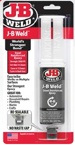 JB Weld – “Världens starkaste lim” – ny förpackning