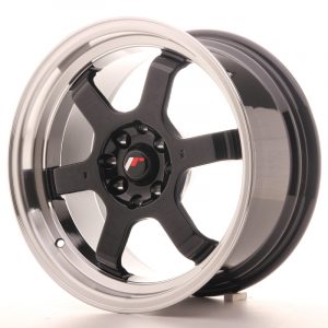 Japan Racing JR12 16×8 ET15 4×100/114 Glossy Black