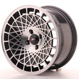 Japan Racing JR14 15×8 ET20 4×100 Black Machined