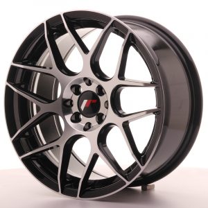 Japan Racing JR18 17×8 ET35 5×100/114 Glossy Black Machined