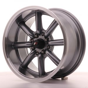 Japan Racing JR19 15×8 ET0 4×100/114 Gun Metal