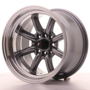 Japan Racing JR19 15×9 ET-13 4×100/114 Gun Metal