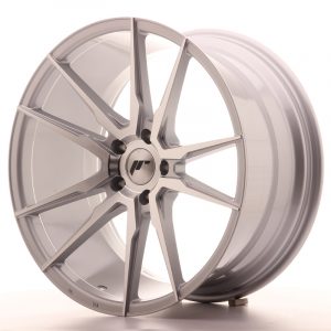 Japan Racing JR21 20×10 ET40 5×120 Silver Machined