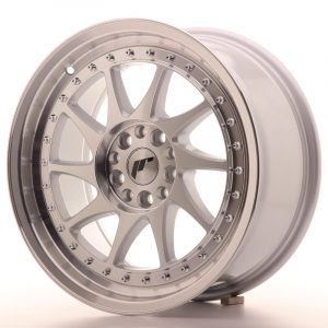 Japan Racing JR26 17×8 ET35 5×108/112 Machined Silver