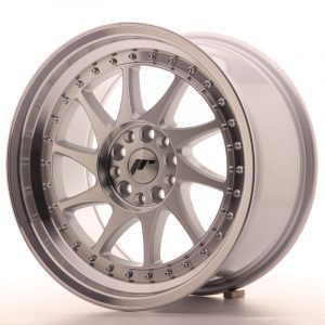 Japan Racing JR26 17×9 ET35 4×100/114 Machined Silver