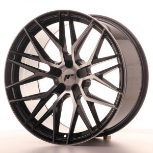 Japan Racing JR28 17×8 ET25-40 Oborrad Black Machined