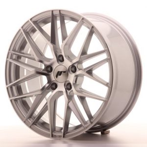 Japan Racing JR28 20×8,5 ET20-40 5H Oborrad Silver Machined